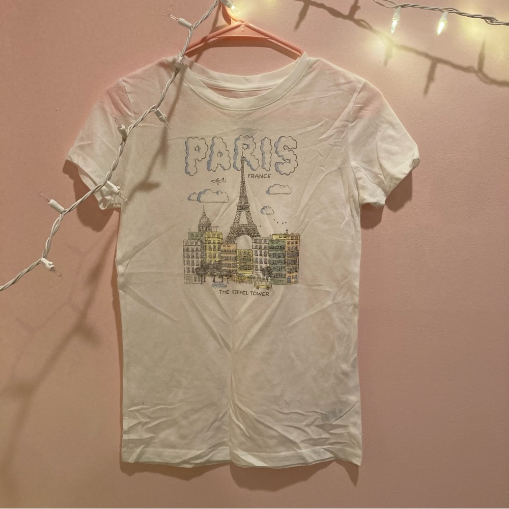 Aeropostale Paris fitted tee